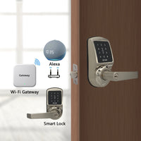 Smart door Lock, SCYAN X2 with Touchscreen Keypad Access, Auto Lock, for Home, office, Airbnb rental house, Refurbished