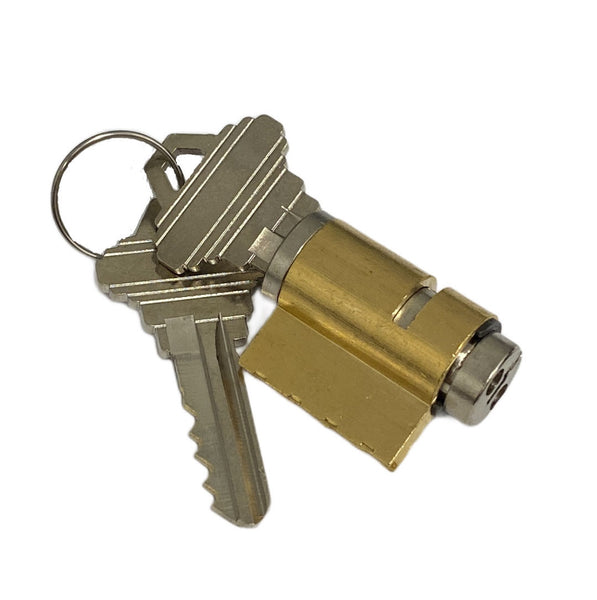 X lock cylinder and keys