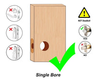 X7 Fingerprint Keypad Door Lock, Non-Handed, Aged Bronze, Non-Weatherproof Refurbished