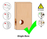 X7 Fingerprint Keypad Door Lock, Non-Handed, Aged Bronze, Non-Weatherproof Refurbished