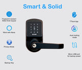Smart door Lock, SCYAN X2 with Touchscreen Keypad Access, Auto Lock, for Home, Office, Airbnb rental house