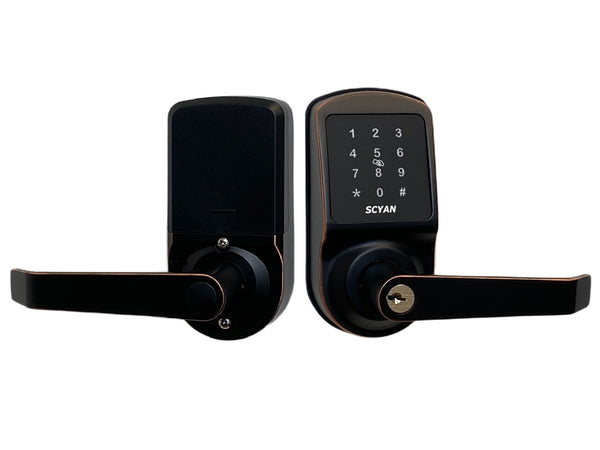 Smart door Lock, SCYAN X2 with Touchscreen Keypad Access, Auto Lock, for Home, Office, Airbnb rental house