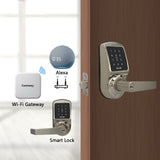 Smart door Lock, SCYAN X2 with Touchscreen Keypad Access, Auto Lock, for Home, office, Airbnb rental house