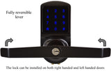 X3 Touchscreen Keyless Keypad Door Lock, Aged Bronze, Non Handed