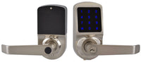 X3 Touchscreen Keyless Keypad Door Lock, Satin Nickel, Non Handed