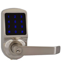 X3 Touchscreen Keyless Keypad Door Lock, Satin Nickel, Non Handed