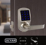 X3 Touchscreen Keyless Keypad Door Lock, Satin Nickel, Non Handed