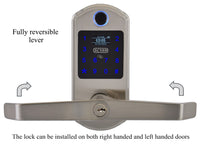X5 Fingerprint Touchscreen Key Fob Door Lock with OLED Display