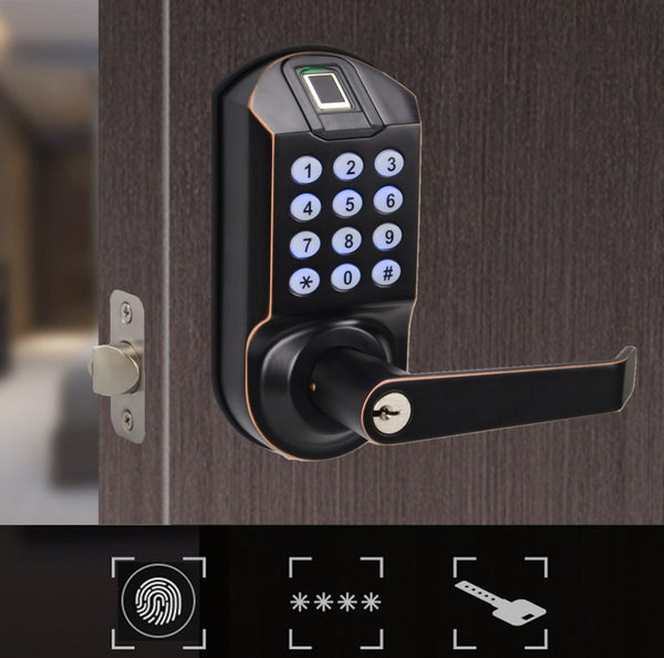 X5 Fingerprint Touchscreen Key Fob Door Lock with OLED Display – Scyan  Electronics LLC